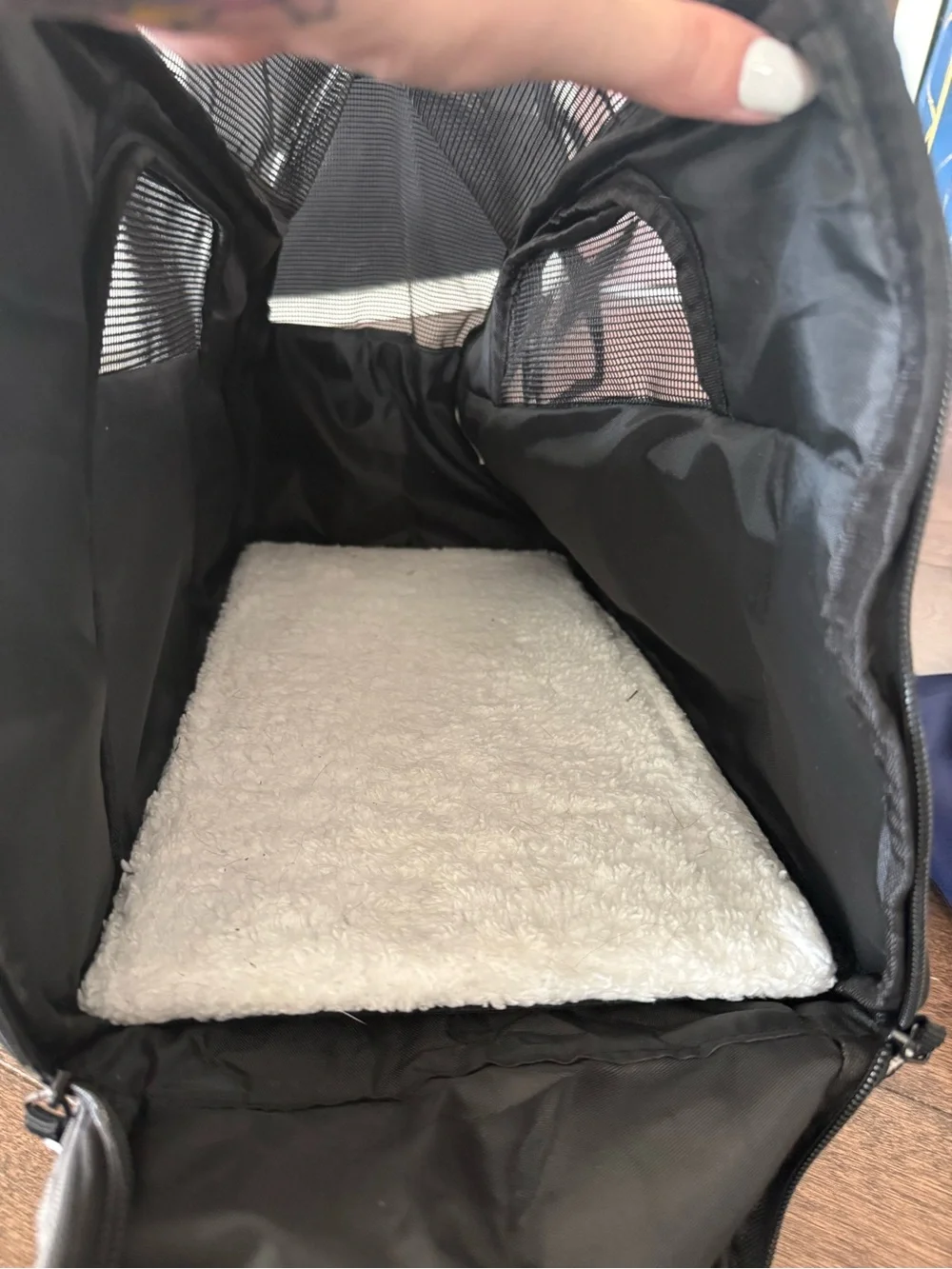Brookstone Gray Pet Travel Carry Bag